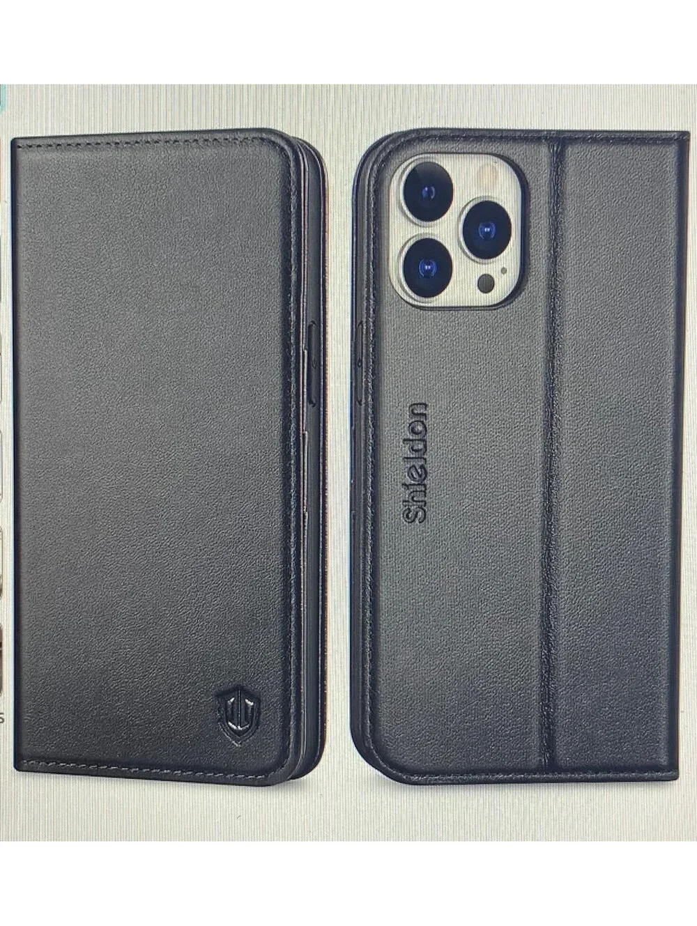 Shieldon Case for iPhone 12 Pro Max 5G 6.7” Black